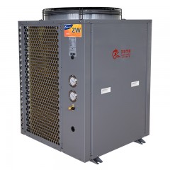 龙恺节能7P380V科技灰空气能热泵超低温机科技灰 空气能热泵 龙恺空气能热水器