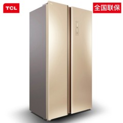顺丰发货TCL 509升 风冷无霜负离子对开门电冰箱 隐形电脑控温 纤薄机身-J