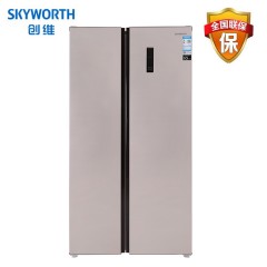 创维/Skyworth 543升 对开门冰箱BCD-543QWY 风冷无霜 保鲜节能 智能触控屏幕 ACS空气净味除菌-J